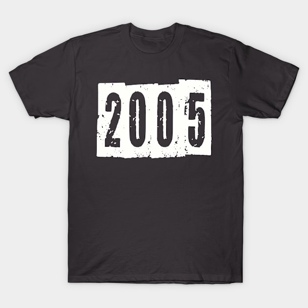 2005 T-Shirt by AB DESIGNS